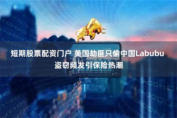 短期股票配资门户 美国劫匪只偷中国Labubu 盗窃频发引保险热潮